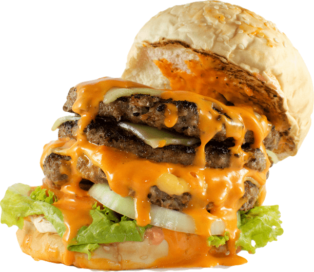 zestylicious triple deck burger